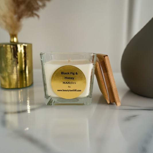 Beauty MANdles by Beauty Is WithN | Handcrafted Soy Wax Massage Candles for Men