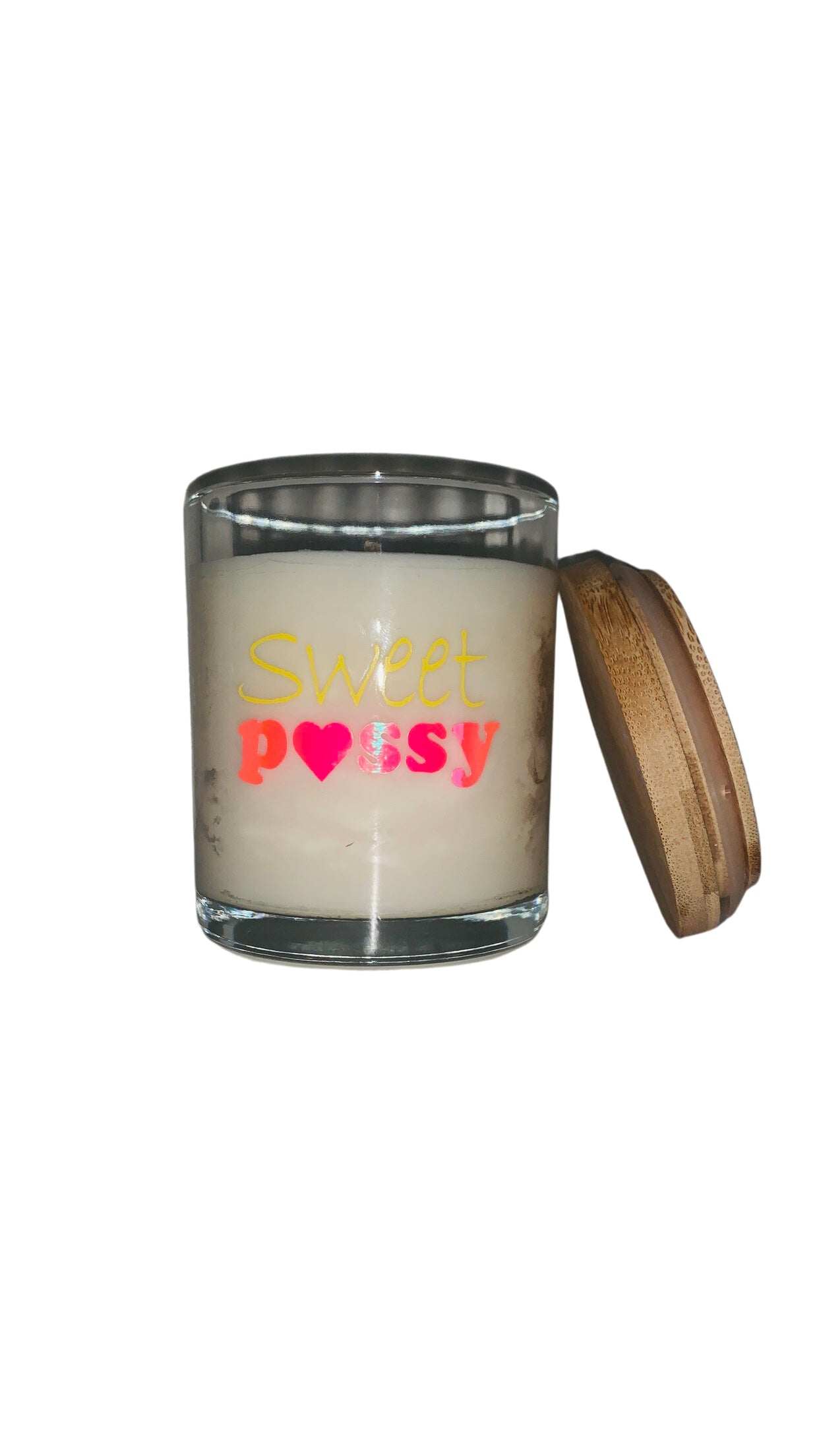 💋 Sweet P❤️ssy Candle by Beauty Is WithN | Fruity Soy Wax Massage Candle