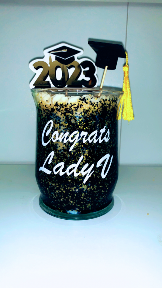 🎓 Graduation Celebration Candle by Beauty Is WithN | Handcrafted Soy Wax Candle for Proud Moments