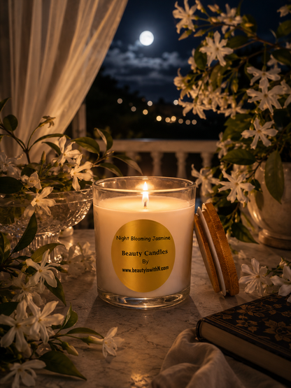 Beauty Candle | 100% Soy Wax, Skin-Safe & Massage-Safe | Hand-Poured by Beauty Is WithN