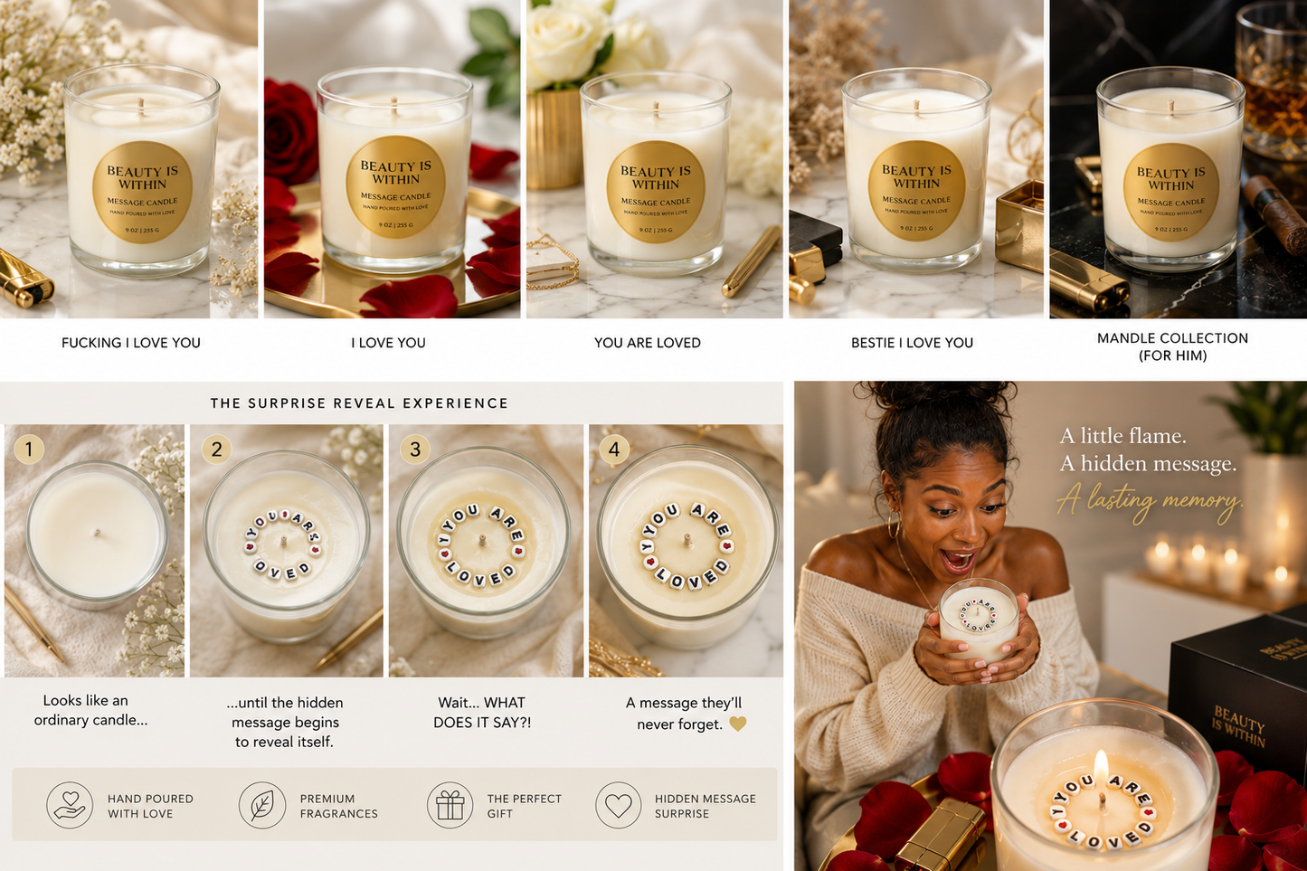 ‘A Message WithN’ Candle