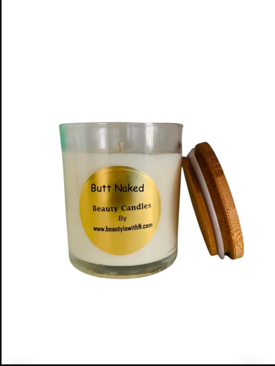 Beauty Candle | 100% Soy Wax, Skin-Safe & Massage-Safe | Hand-Poured by Beauty Is WithN