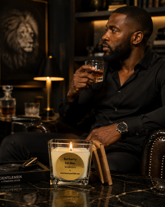 Beauty MANdles by Beauty Is WithN | Handcrafted Soy Wax Massage Candles for Men