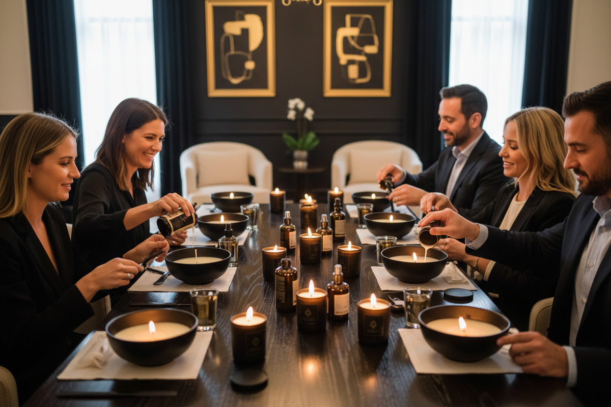 Corporate and Group candle making experience