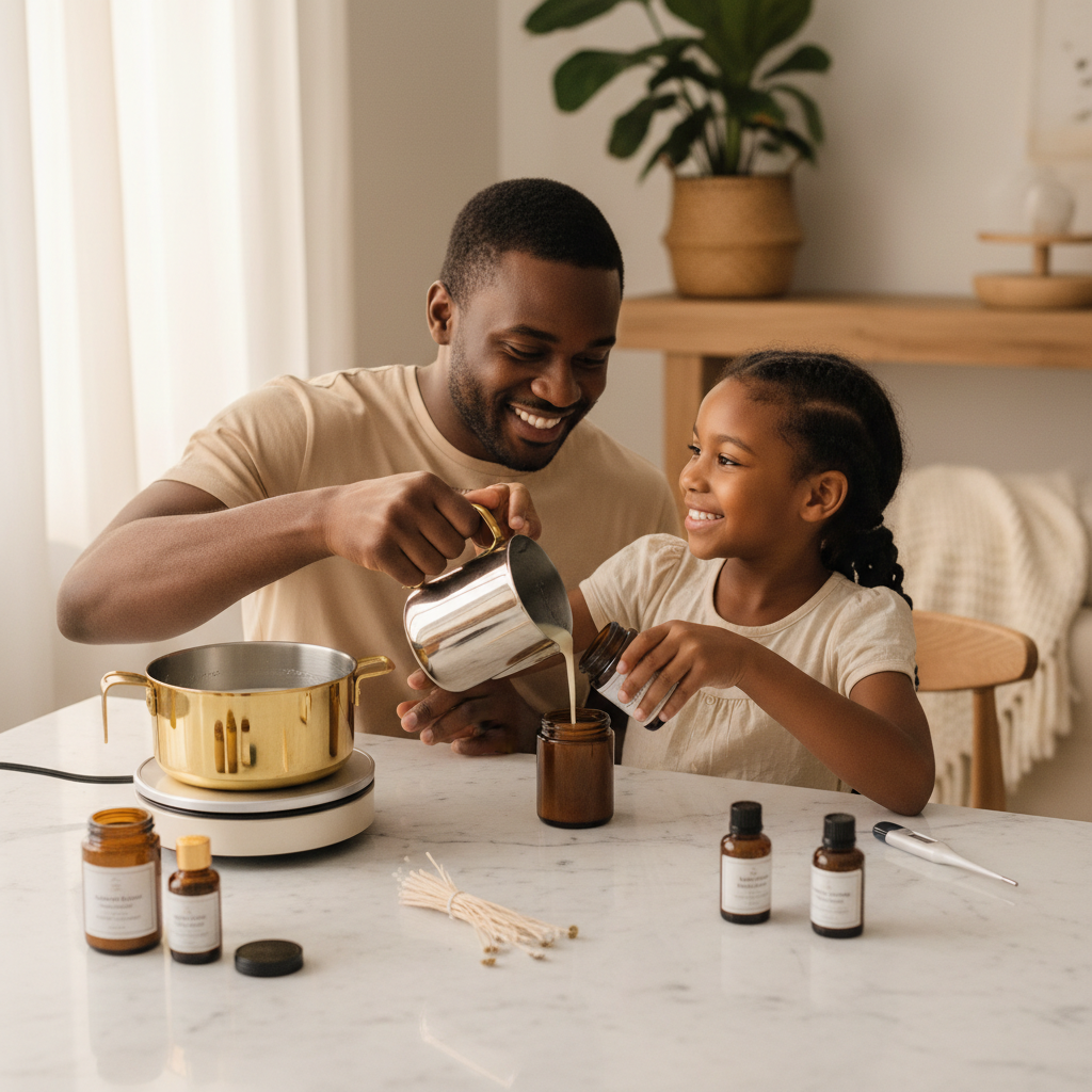 Daddy & Me Candle Making Experience