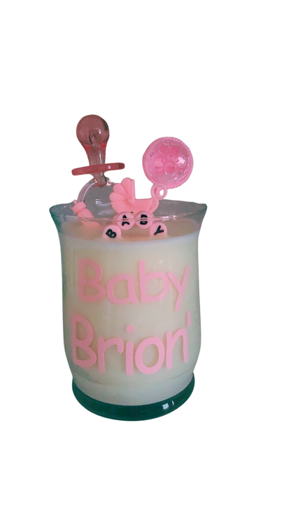 Baby Shower Candle